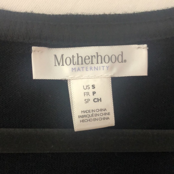 Motherhood maternity black cropped cardigan - Picture 3 of 8